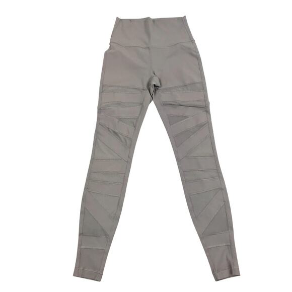 LULULEMON Wunder Under Pant High-Rise Mesh 28" Sz 4 Gray Yoga Special Edition - Picture 5 of 11
